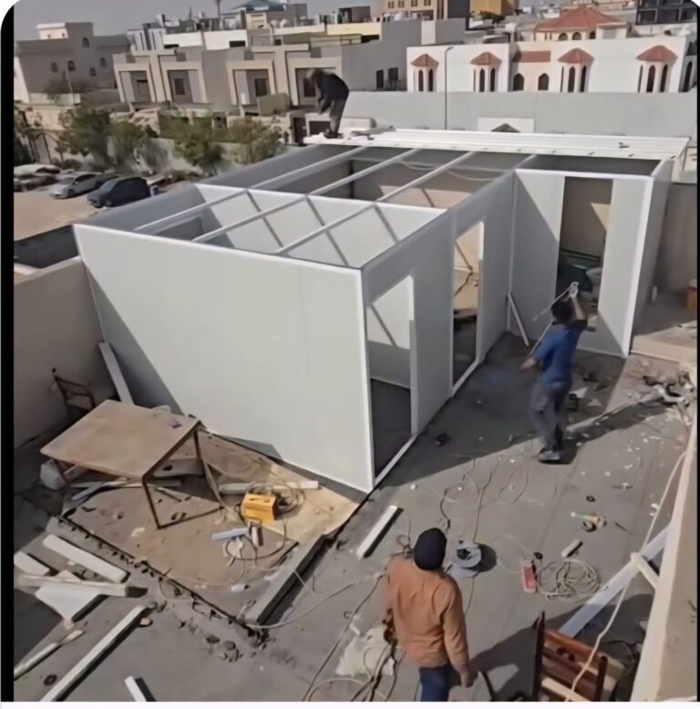 افضل ساندوتش بانل الرياض | أسقف وغرف وملاحق عازلة